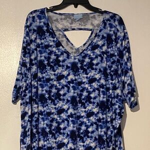 Zim & Zoe Women's Blue sleep dress